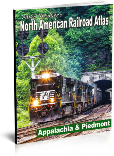 Appalachia and Piedmont Railroad Atlas by Mike Walker - Oversized Edition