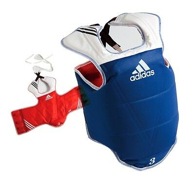 New adidas Taekwondo Chest Guard adidas Body Protector Karate MMA Sparring Gear