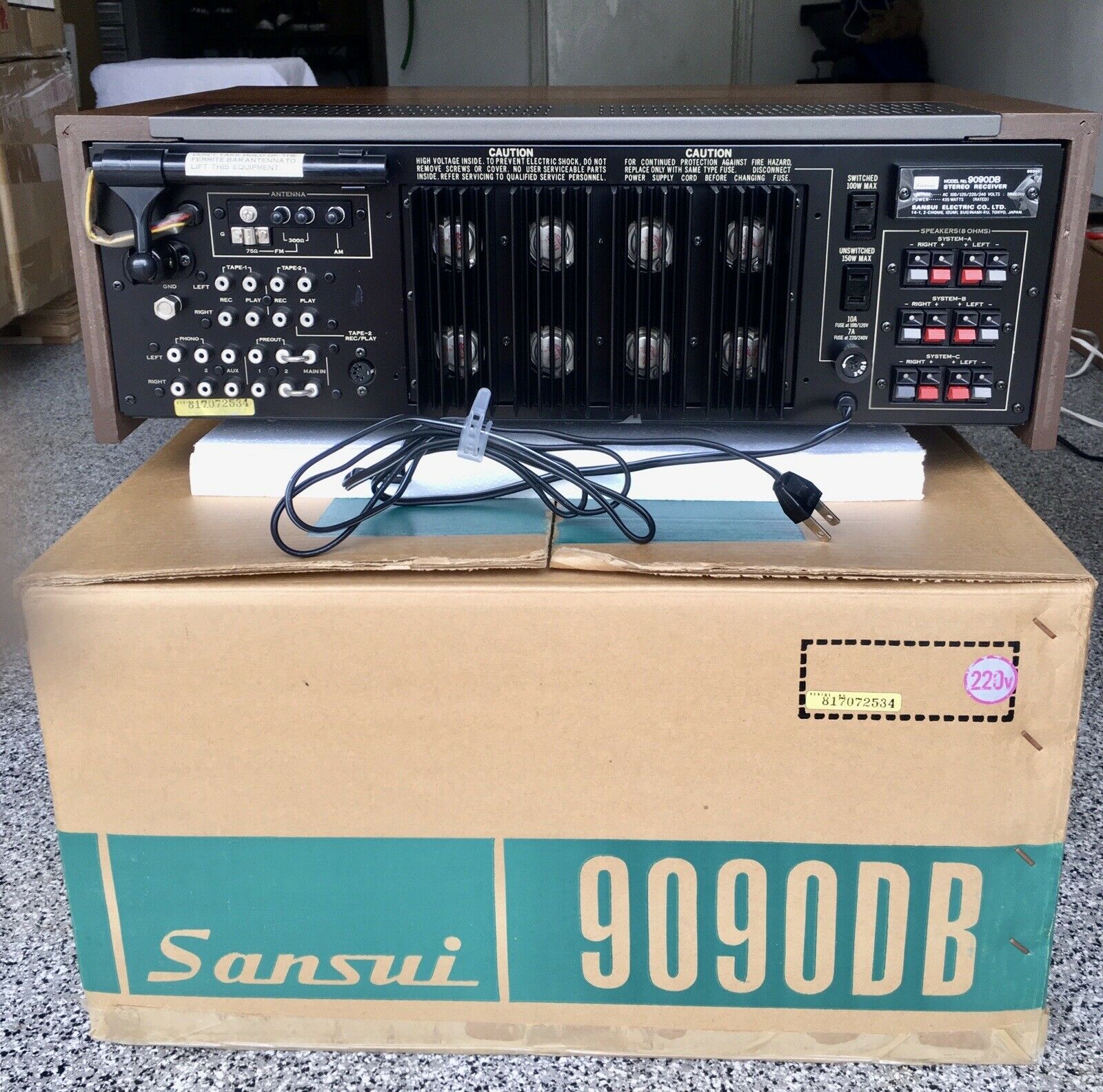 Sansui 9090db Stereo Receiver - New In Box.