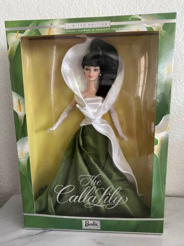 Mattel Limited Edition Flowers In Fashion Collection The Calla Lily Barbie Doll