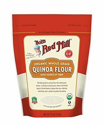 Bob's Red Mill Organic Quinoa Flour 18-ounce Pack Of 4