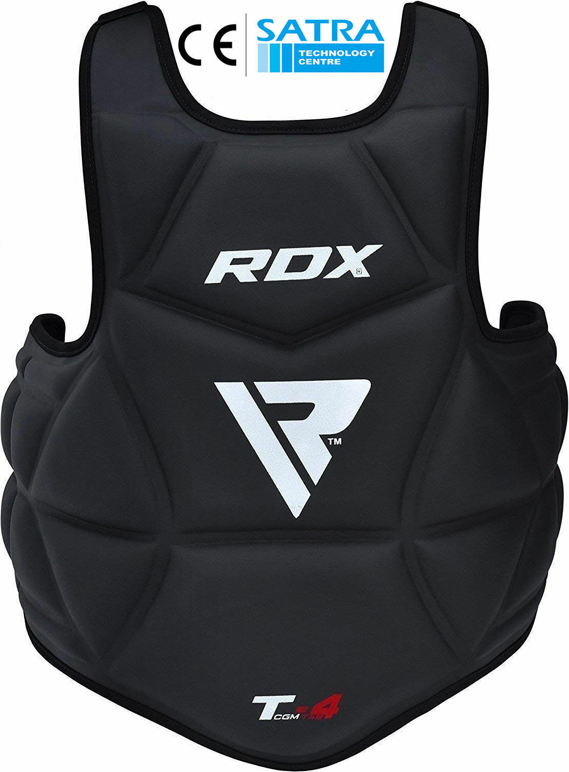 Rdx Chest Guard Gel Mma Body Protector Pad Armor Jacket Gear Boxing Padded Belly
