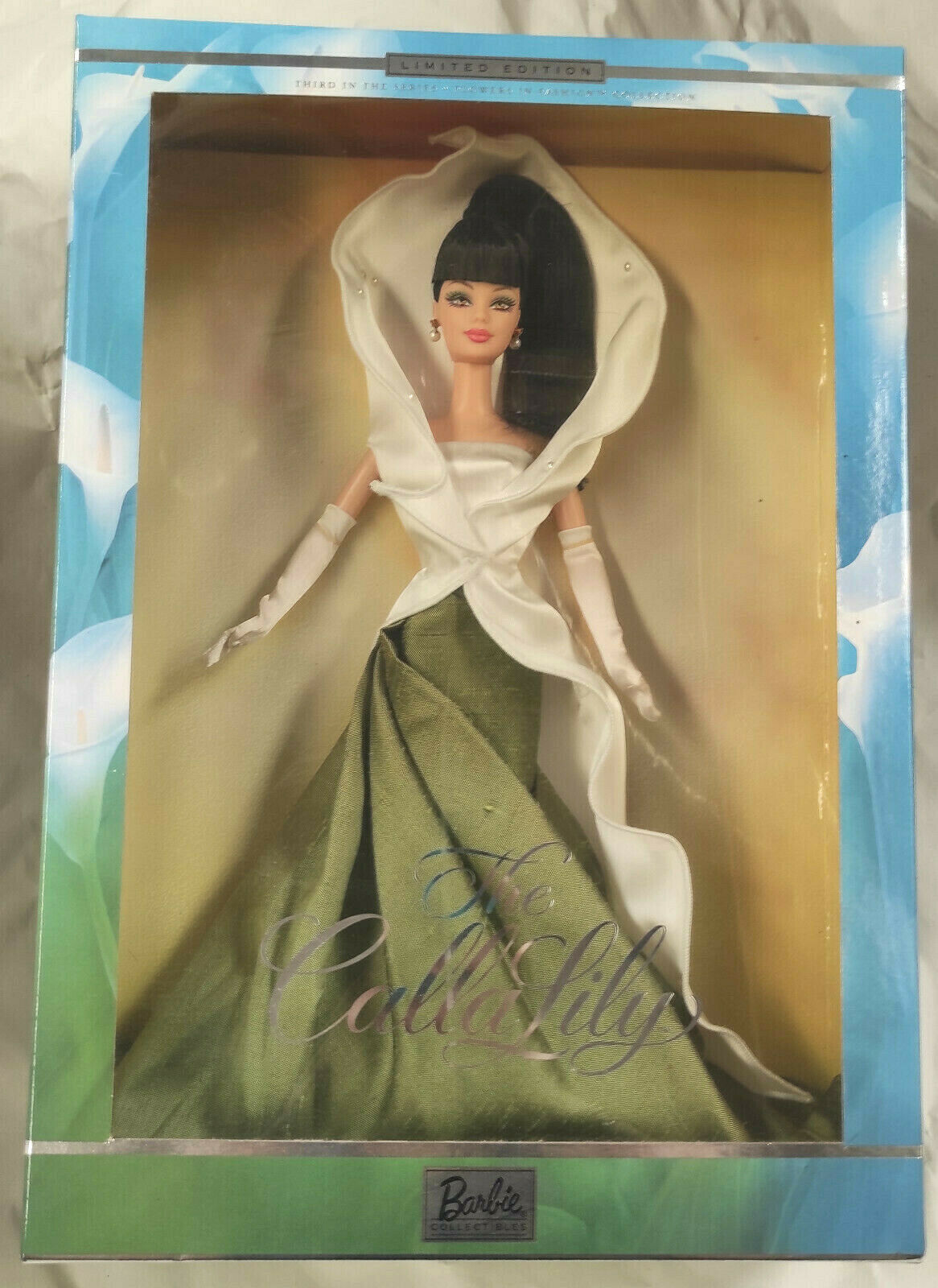 Flowers In Fashion Collection 2001 The Calla Lily Barbie Nrfb New