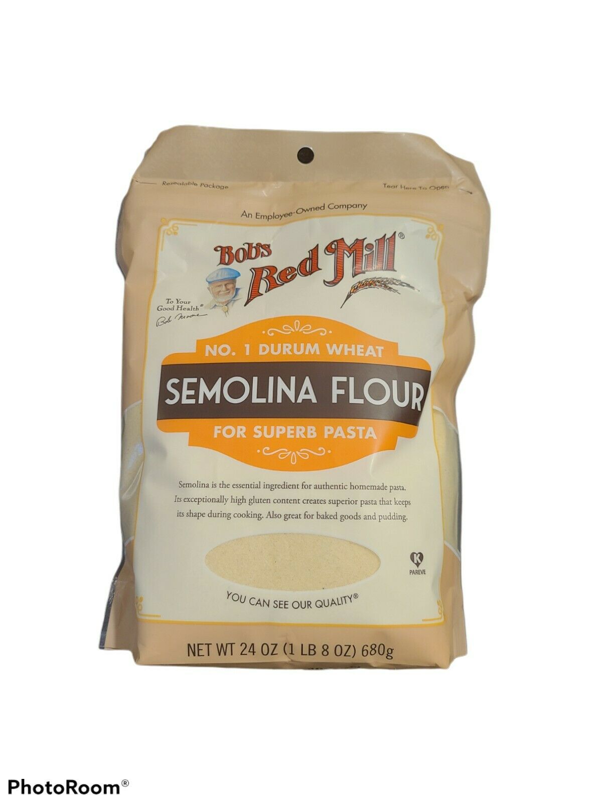 Bob's Red Mill Semolina Pasta Flour, 24 Oz