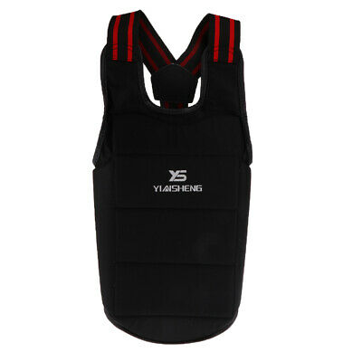 Professional Boxing Body Protector, Black