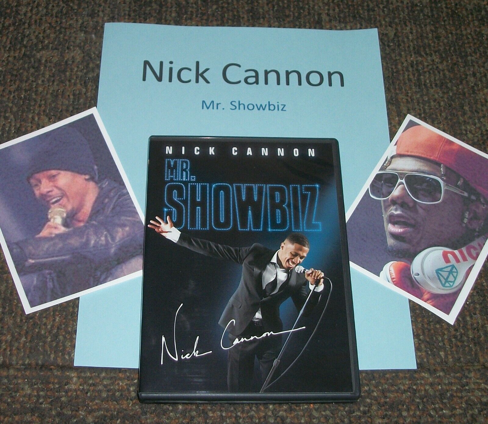 NICK CANNON / Mr. BhowBiz Autograph Video RP Collectible