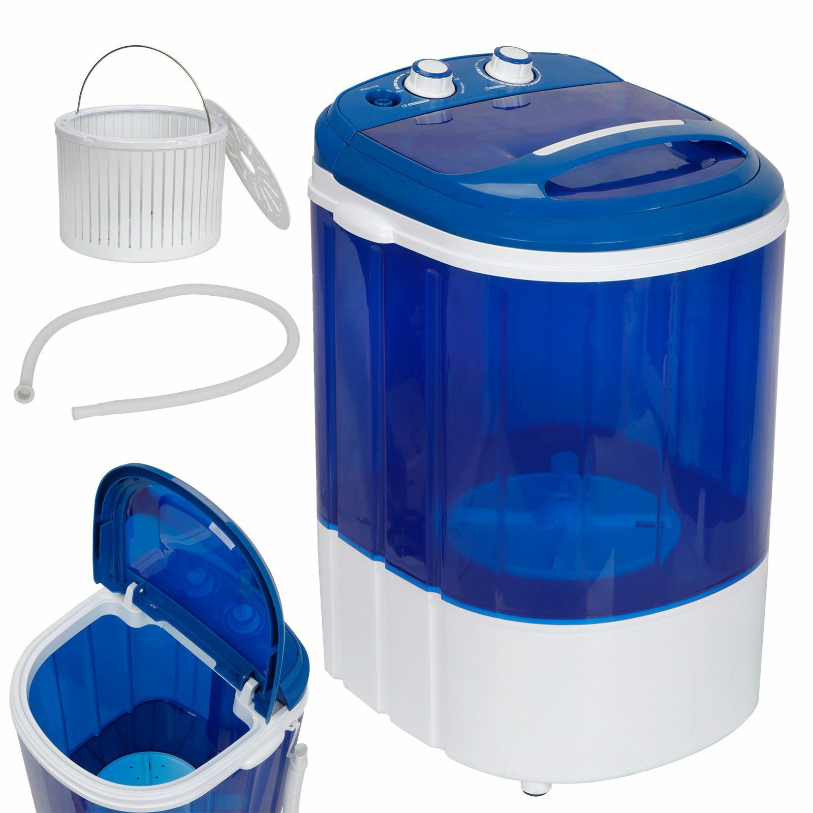 9 lbs Portable Compact Washing Machine Mini Laundry Washer Idea for Dorm Rooms