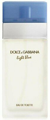 D & G Light Blue Dolce Gabbana Perfume 3.3 / 3.4 Oz Edt New Tester With Cap