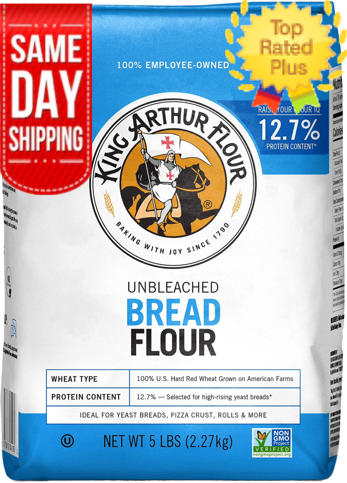 King Arthur Bread Flour 5 Lb Unbleached